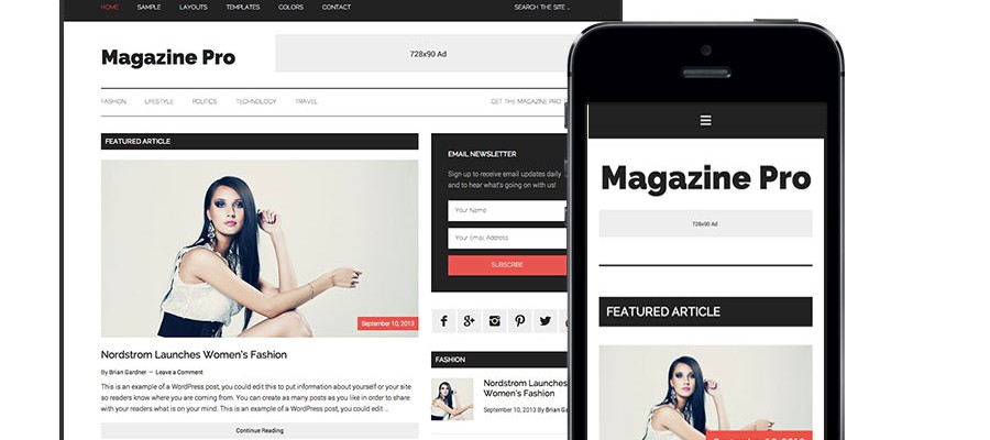 Magazine Pro Theme